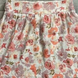 Maurices Floral Patterned Skirt